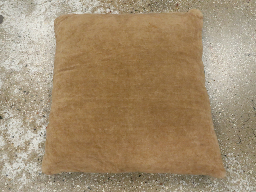 Antique Persian Bakshaish Pillow, No.29138 - Gsblank