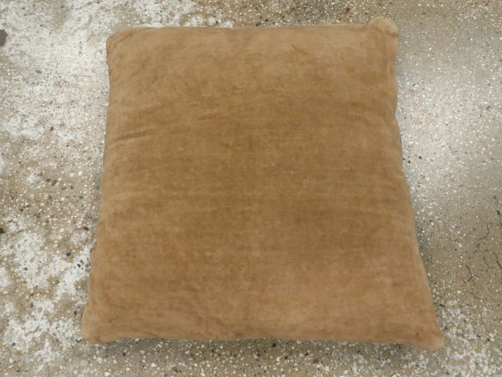 Antique Persian Bakshaish Pillow, No.29138 - Gsblank