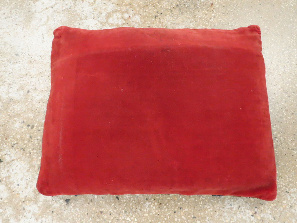 Antique Persian Heriz Pillow, No.29141 - Gsblank