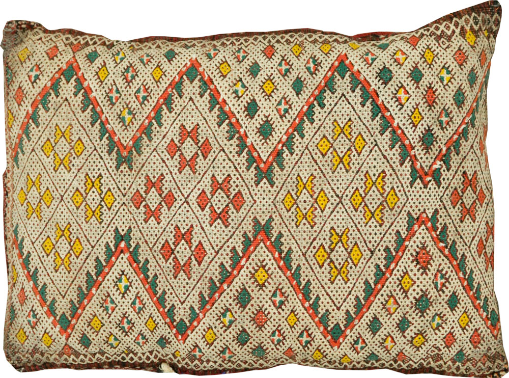 Vintage Persian Kilim Pillow, No.29143 - Gsblank