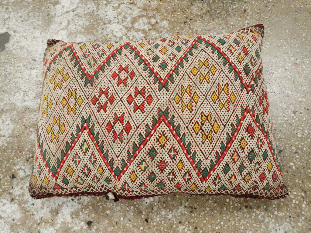 Vintage Persian Kilim Pillow, No.29143 - Gsblank