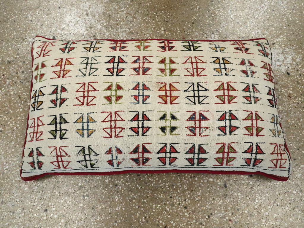 Vintage Persian Kurdish Pillow, No.29148 - Gsblank