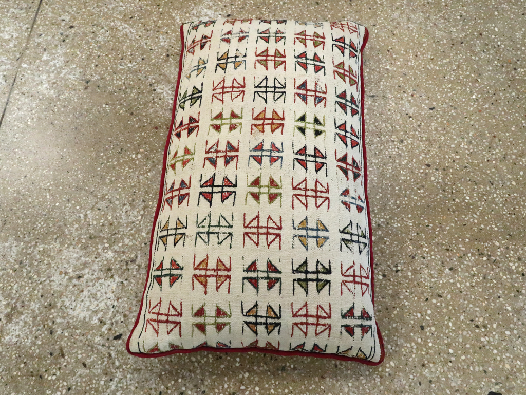 Vintage Persian Kurdish Pillow, No.29148 - Gsblank
