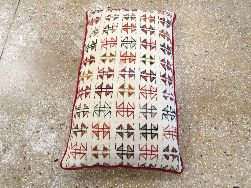 Vintage Persian Kurdish Pillow (Pair: 1 of 2), No.29148 - Gsblank