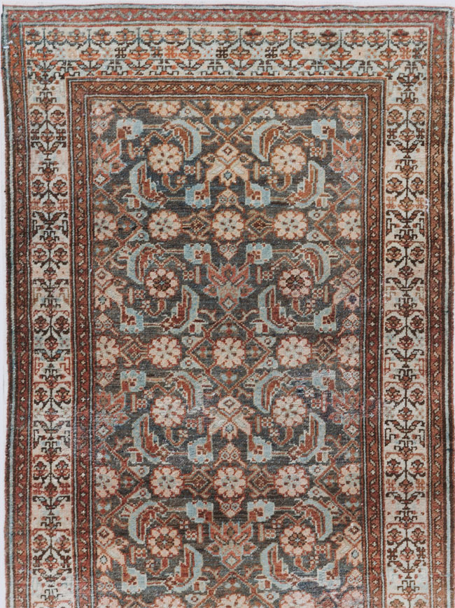 Vintage Persian Malayer Runner, No.29152 - Gsblank