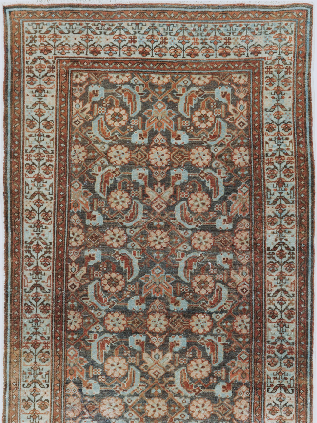 Vintage Persian Malayer Runner, No.29152 - Gsblank