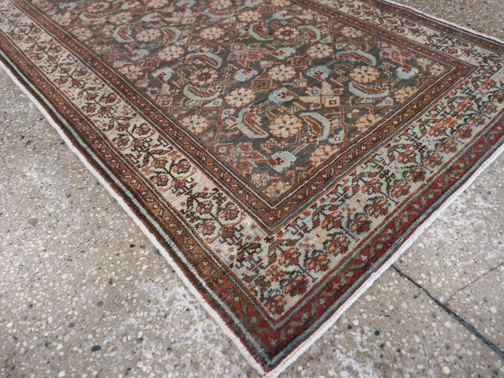 Vintage Persian Malayer Runner, No.29152 - Gsblank
