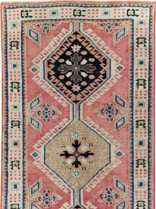 Vintage Persian Serab Small Runner, No.29153 - Gsblank