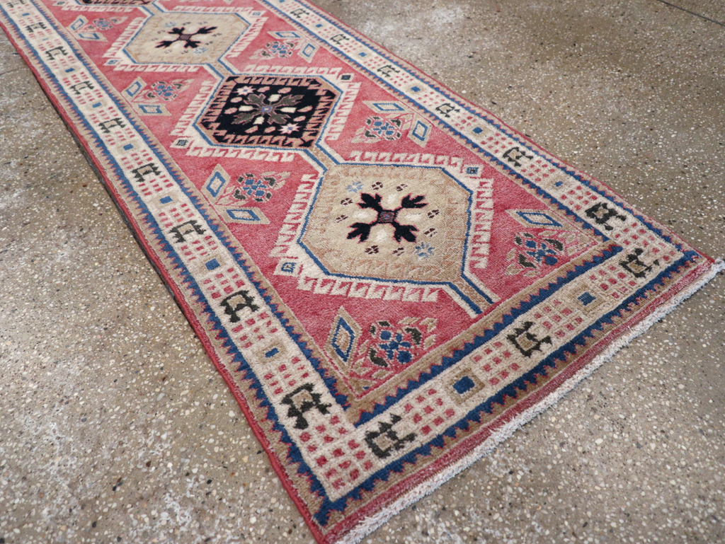 Vintage Persian Serab Runner, No.29153 - Gsblank