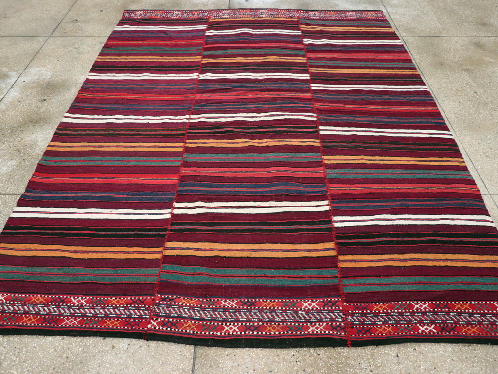 Vintage Persian Flatweave Kilim, No.29162 - Gsblank