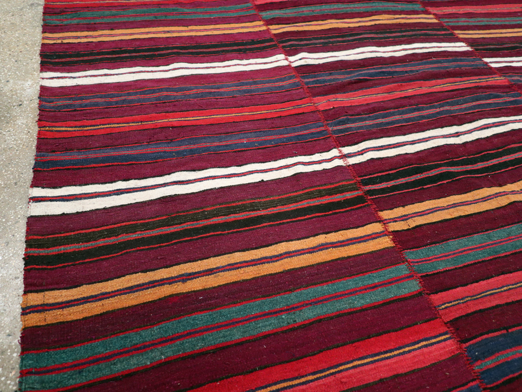 Vintage Persian Flatweave Kilim, No.29162 - Gsblank