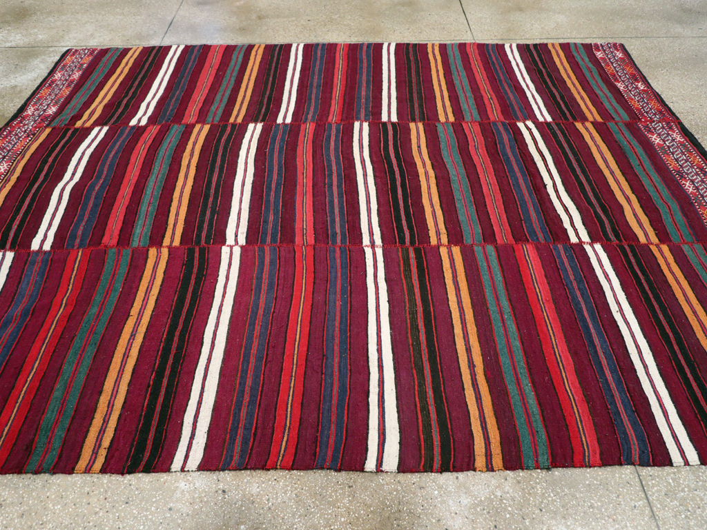 Vintage Persian Flatweave Kilim, No.29162 - Gsblank