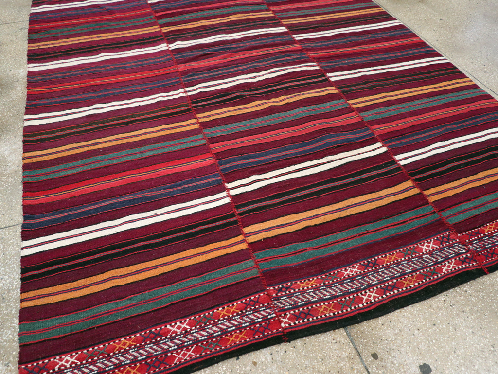 Vintage Persian Flatweave Kilim, No.29162 - Gsblank