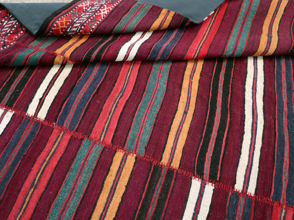 Vintage Persian Flatweave Kilim, No.29162 - Gsblank