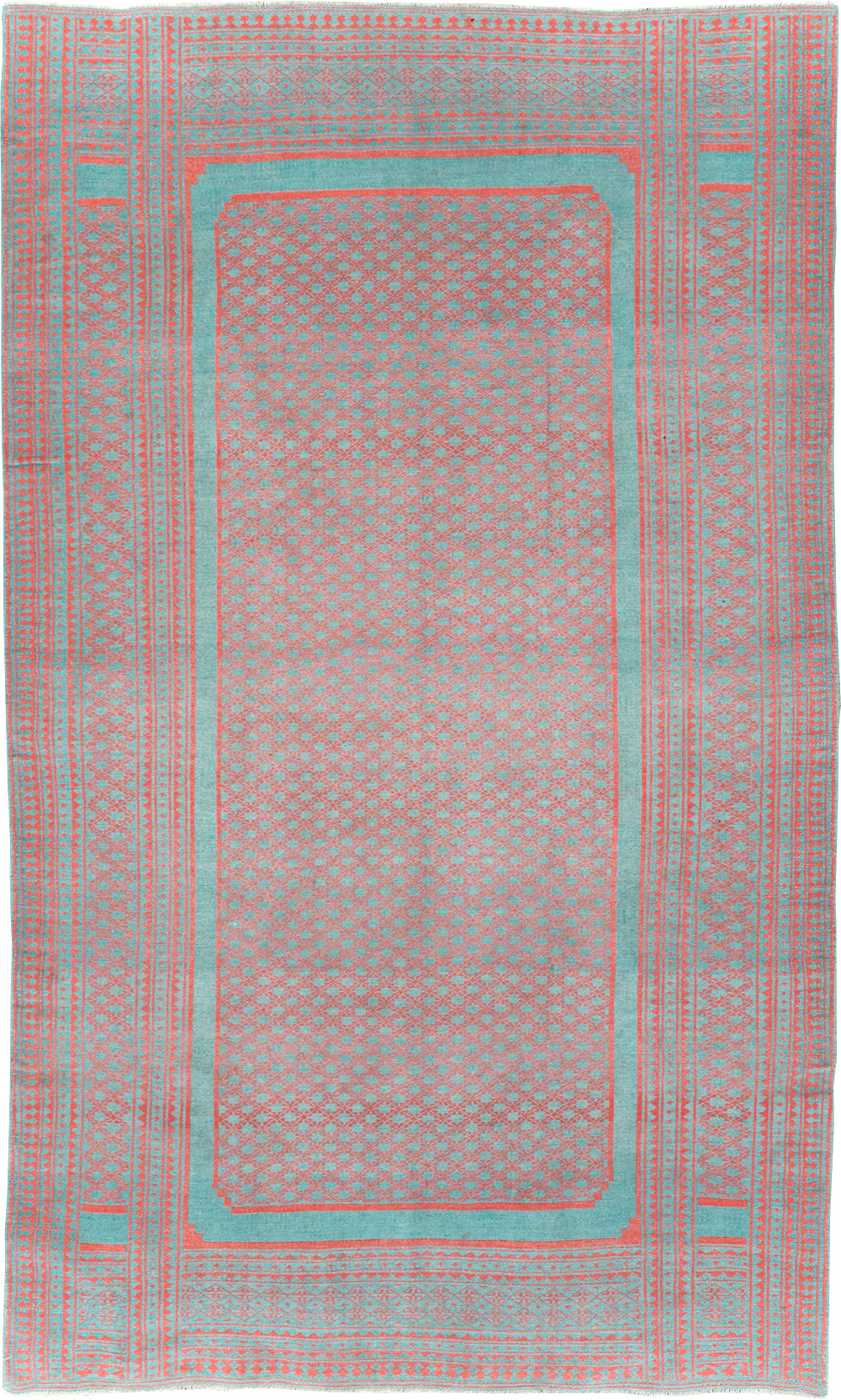 Vintage Persian Flatweave Kilim Accent Carpet, No.29163 - Gsblank