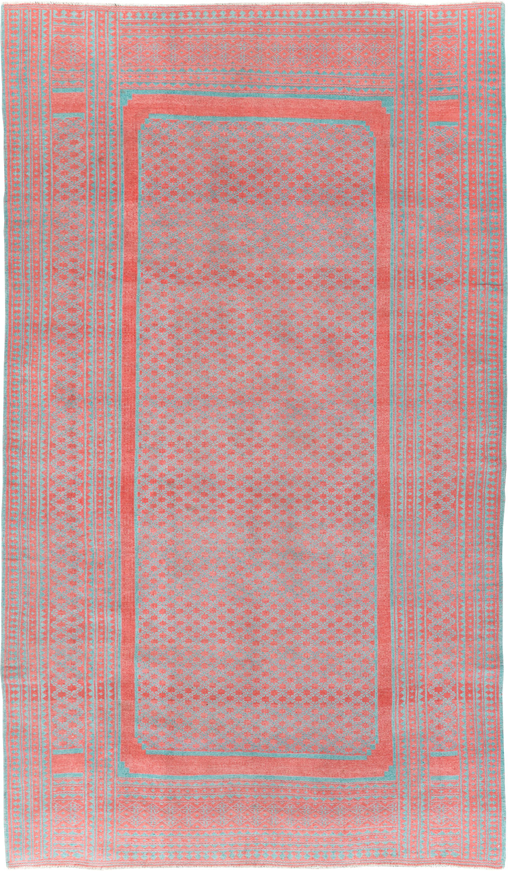 Vintage Persian Flatweave Kilim Accent Carpet, No.29163 - Gsblank