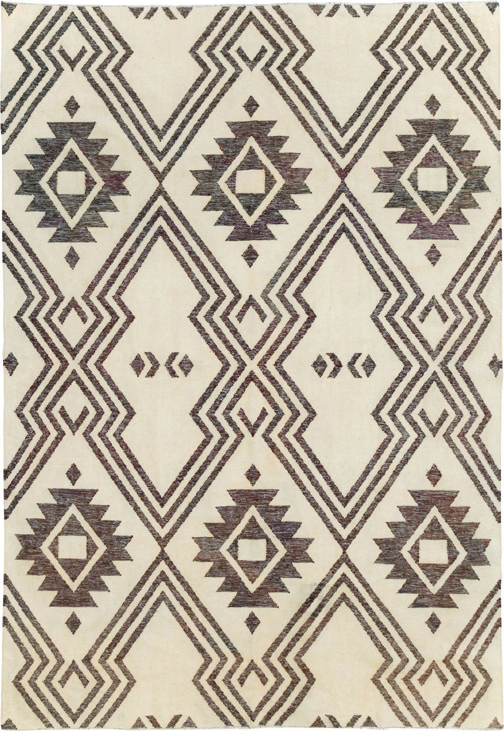 Contemporary Handmade Turkish Flatweave Kilim, No.29164 - Gsblank