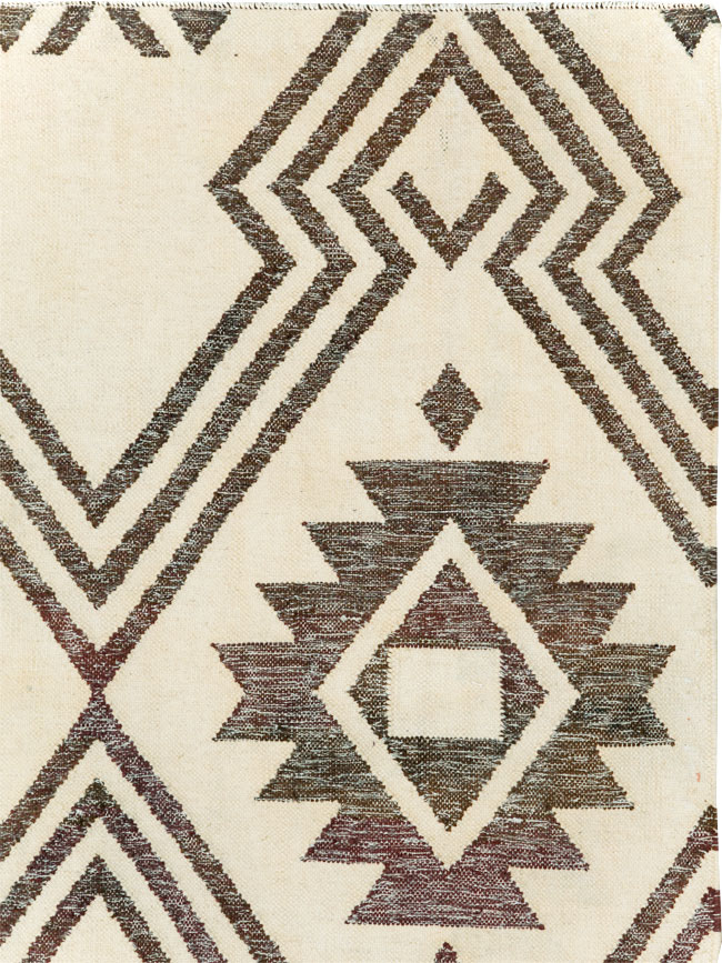 Contemporary Handmade Turkish Flatweave Kilim, No.29164 - Gsblank