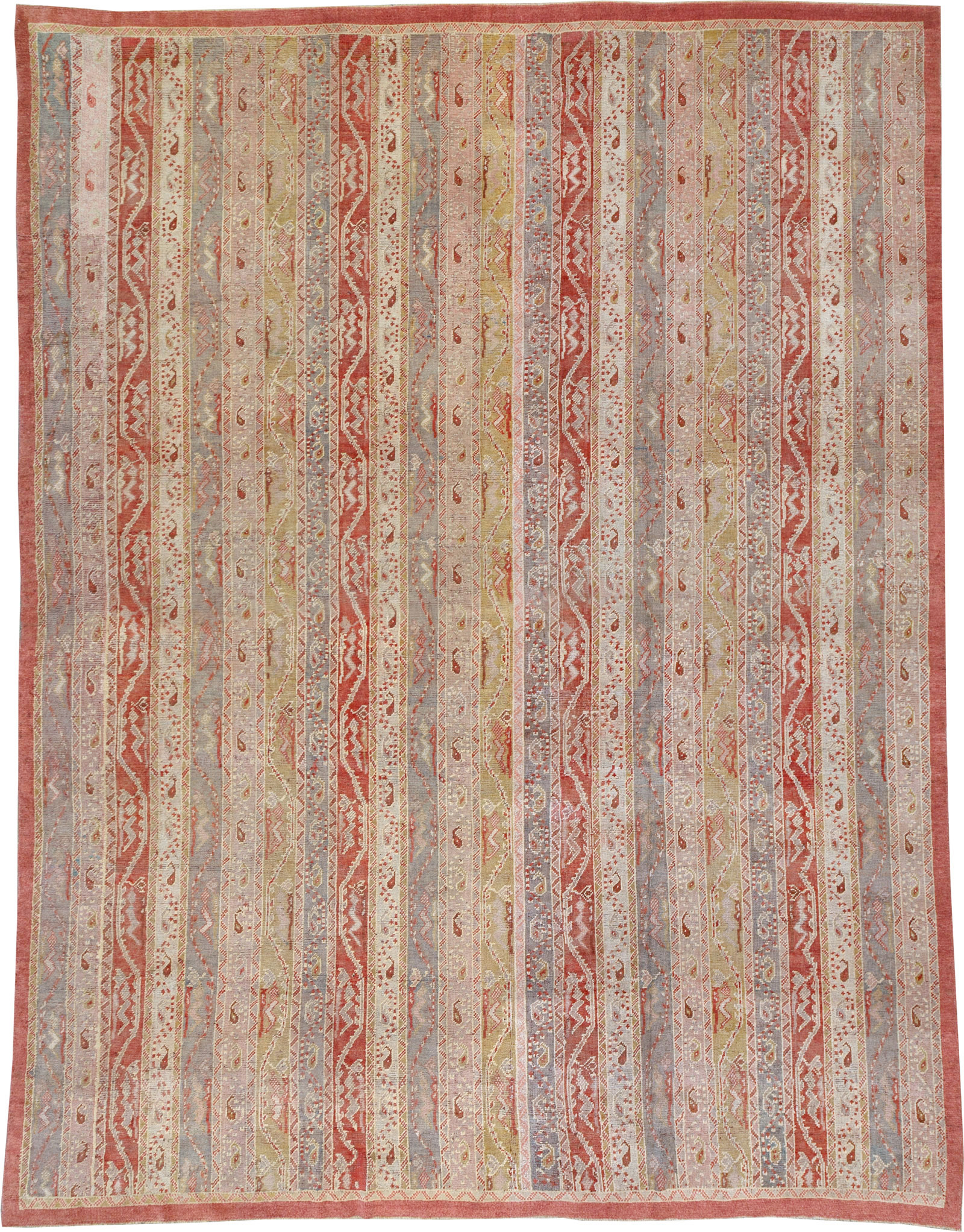 Antique Turkish Oushak Oversize Carpet, No.29198 - Gsblank