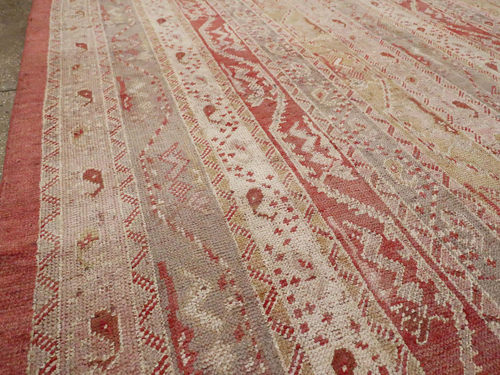 Antique Turkish Oushak Oversize Carpet, No.29198 - Gsblank