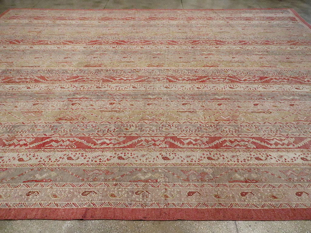 Antique Turkish Oushak Oversize Carpet, No.29198 - Gsblank
