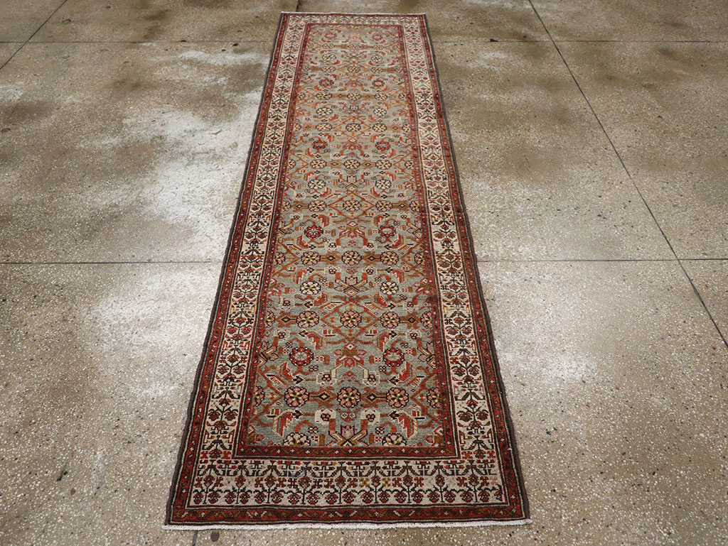 Antique Persian Malayer Runner, No.29201 - Gsblank