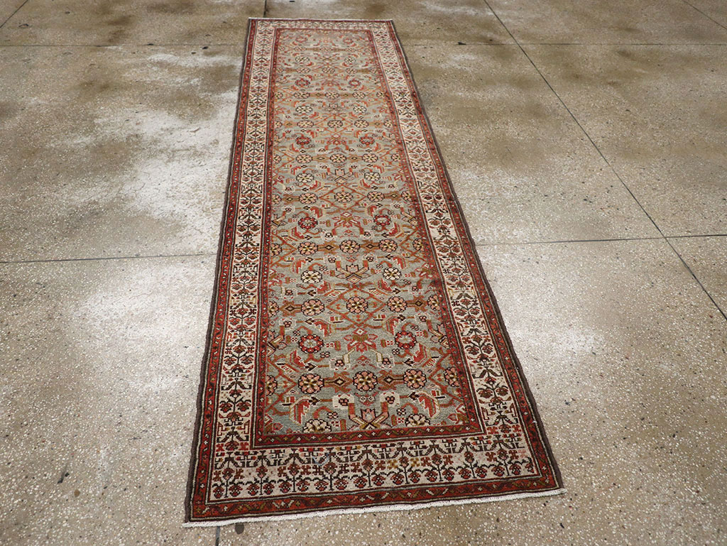Antique Persian Malayer Runner, No.29201 - Gsblank