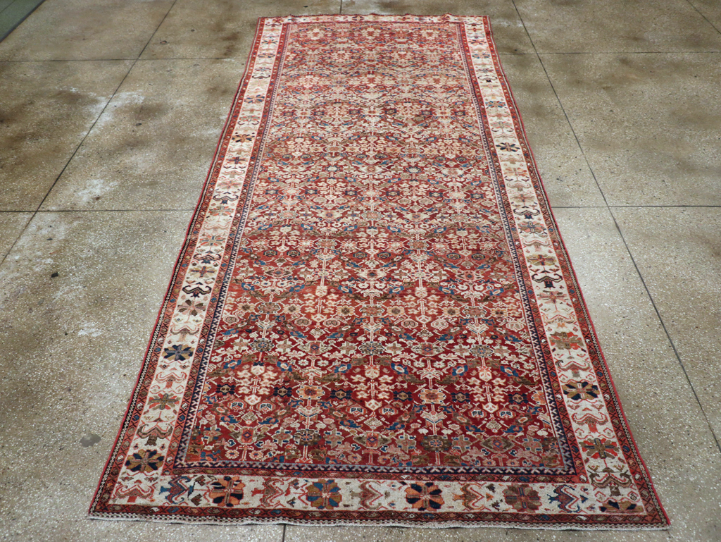 Antique Persian Malayer Gallery Carpet, No.29203 - Gsblank