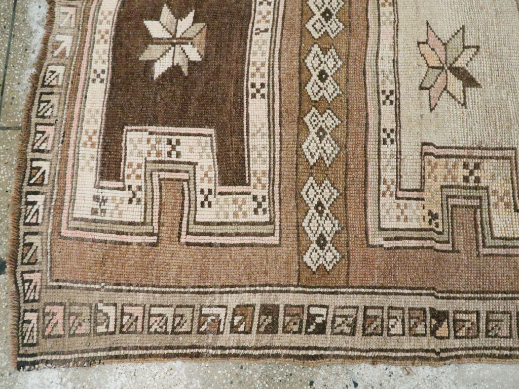 Vintage Anatolian Gallery Carpet, No.29221 - Gsblank