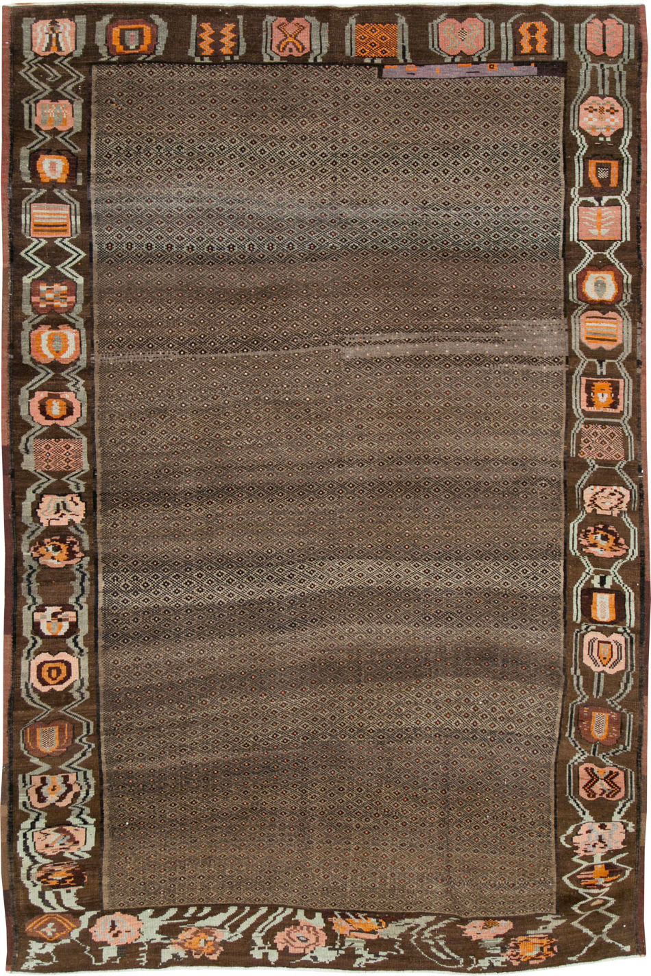 Vintage Turkish Anatolian Room Size Carpet, No.29225 - Gsblank