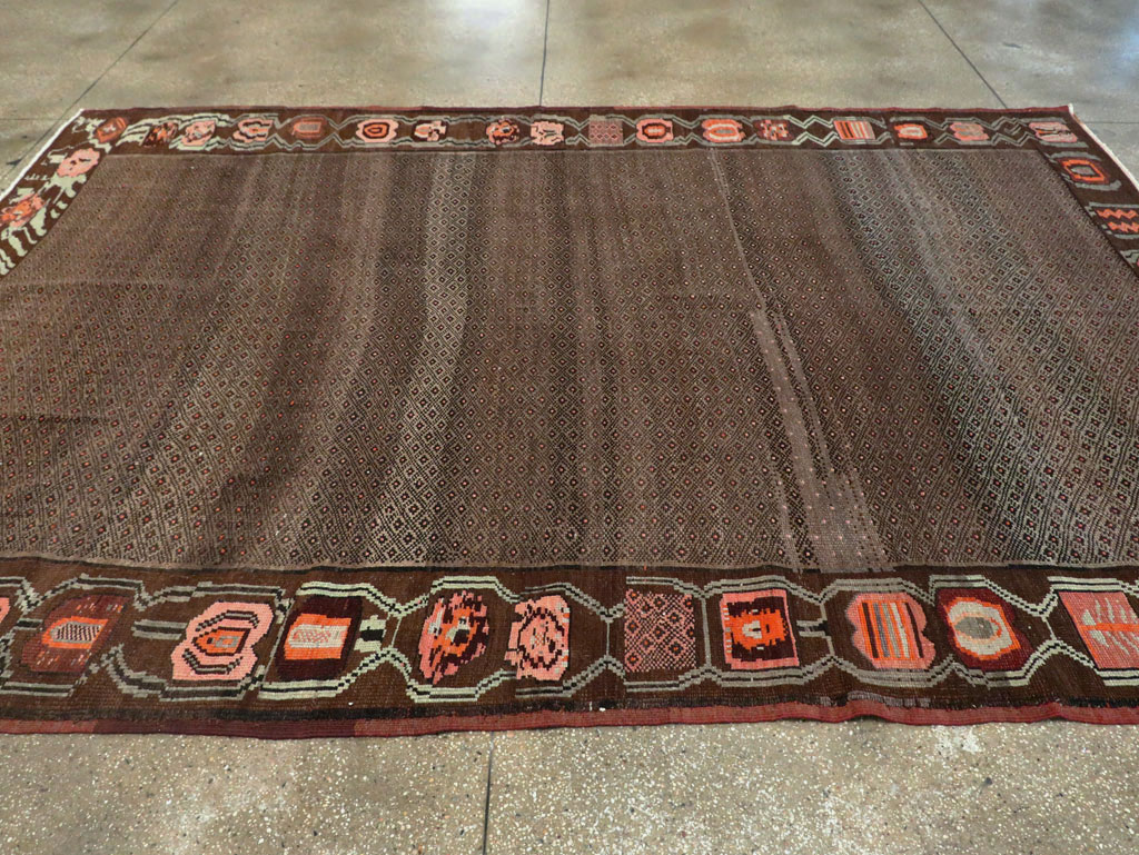 Vintage Turkish Anatolian Room Size Carpet, No.29225 - Gsblank