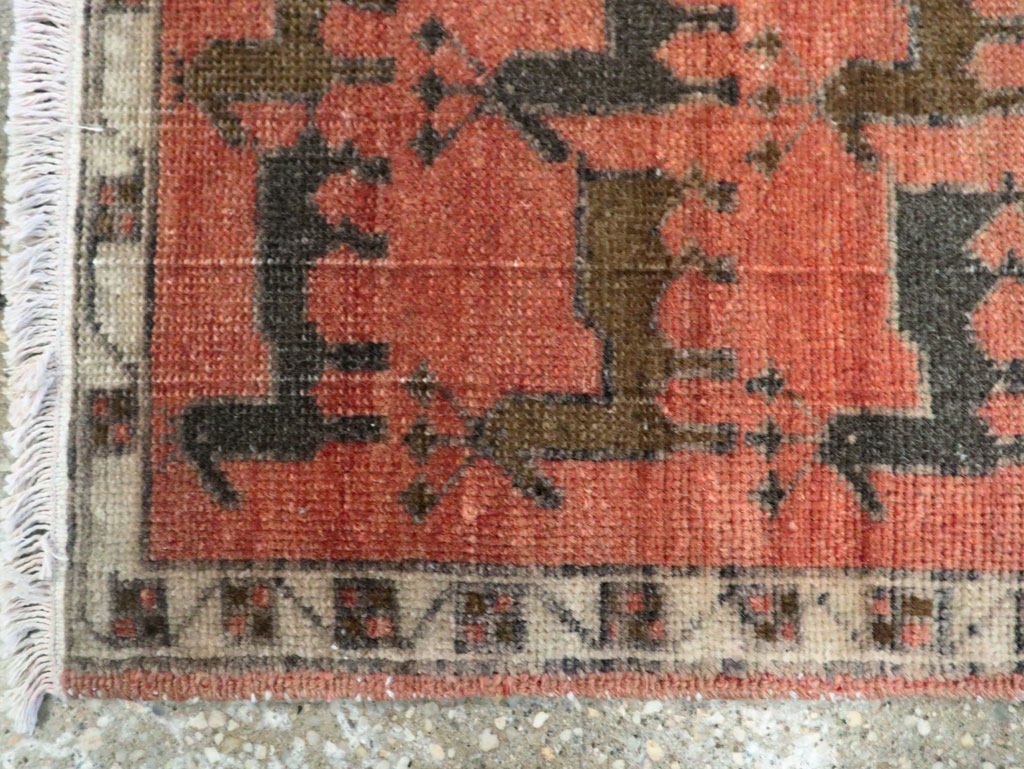 Vintage Anatolian Pictorial Rug, No.29230 - Gsblank