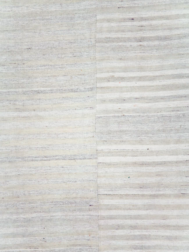 Vintage Turkish Flatweave Kilim Room Size Carpet, No.29244 - Gsblank