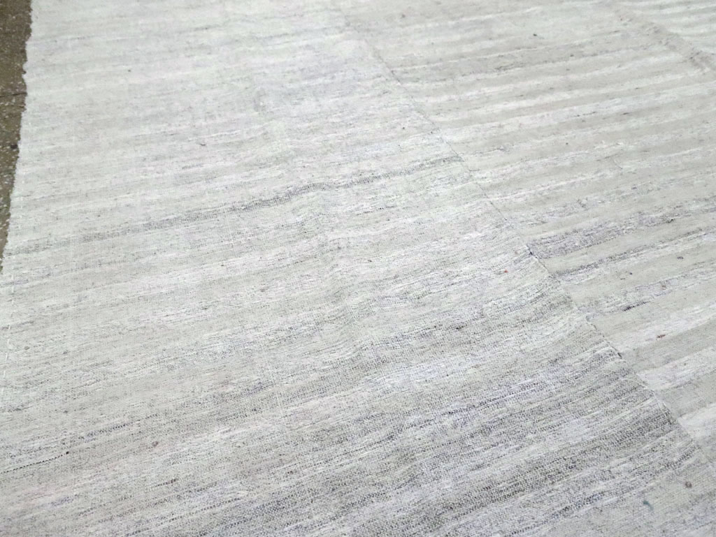 Vintage Turkish Flatweave Kilim Room Size Carpet, No.29244 - Gsblank