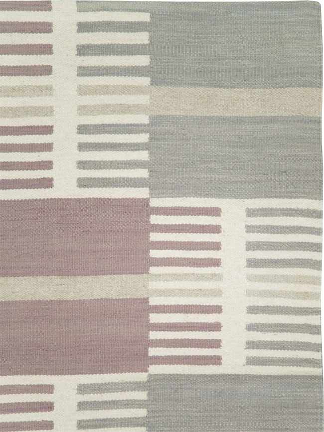 Modern Turkish Flatweave, No.29251 - Gsblank