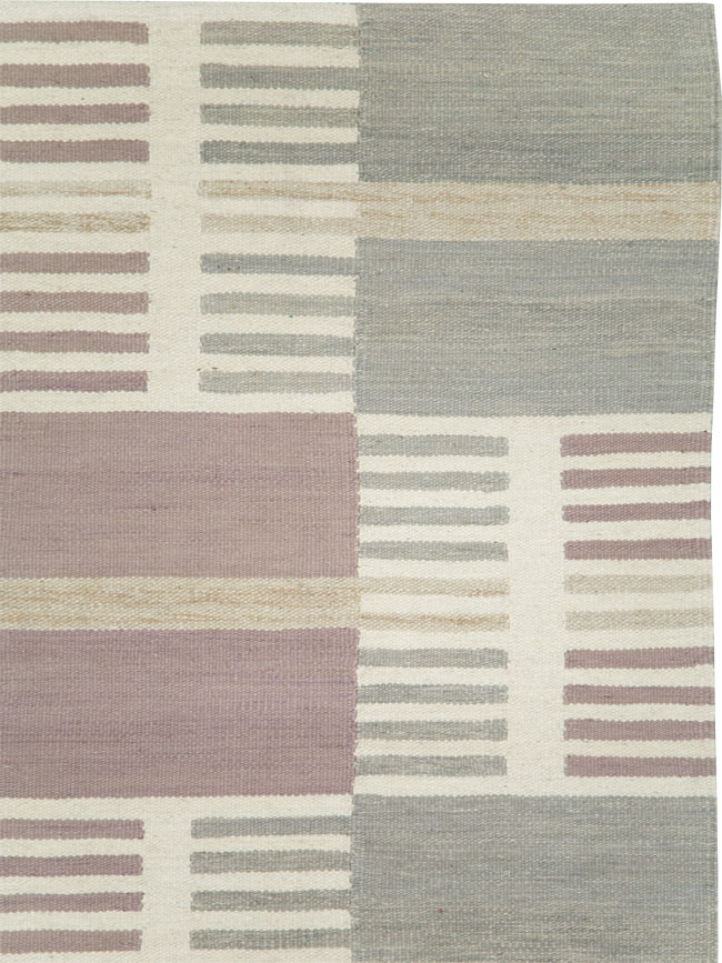 Modern Turkish Flatweave, No.29251 - Gsblank