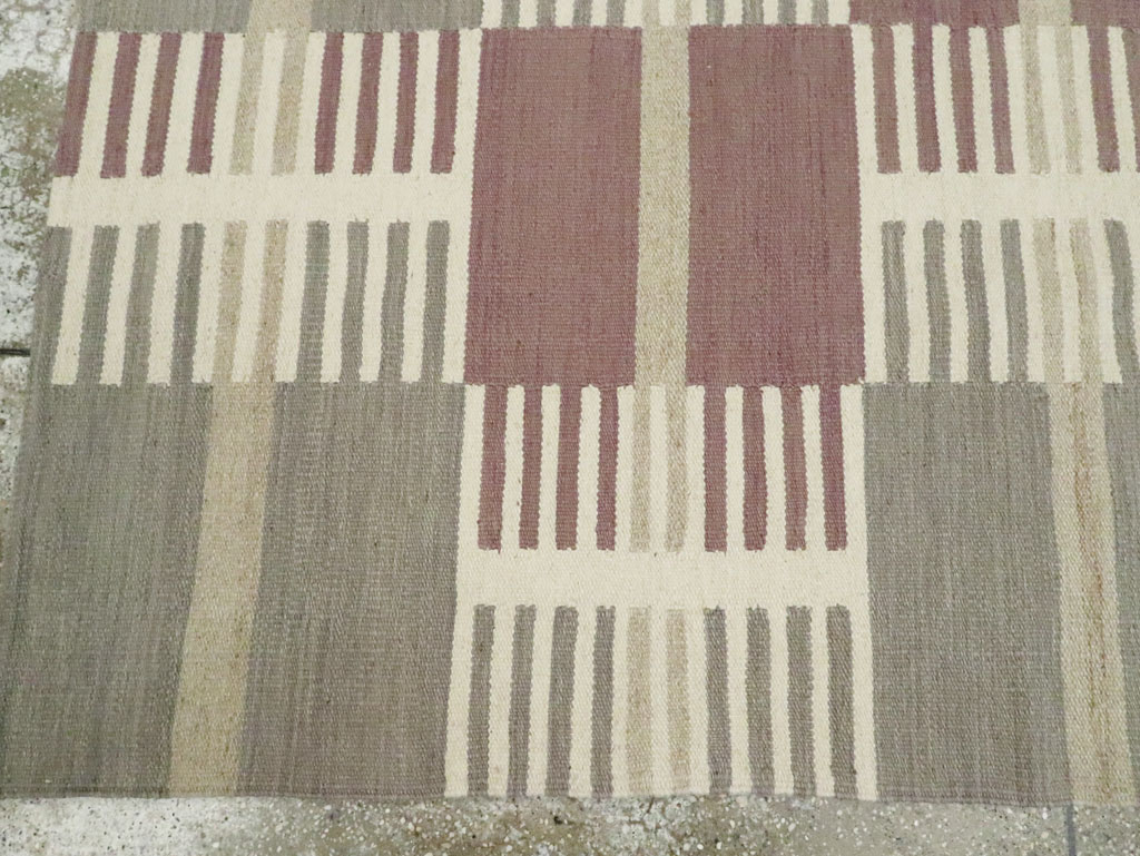 Modern Turkish Flatweave, No.29251 - Gsblank