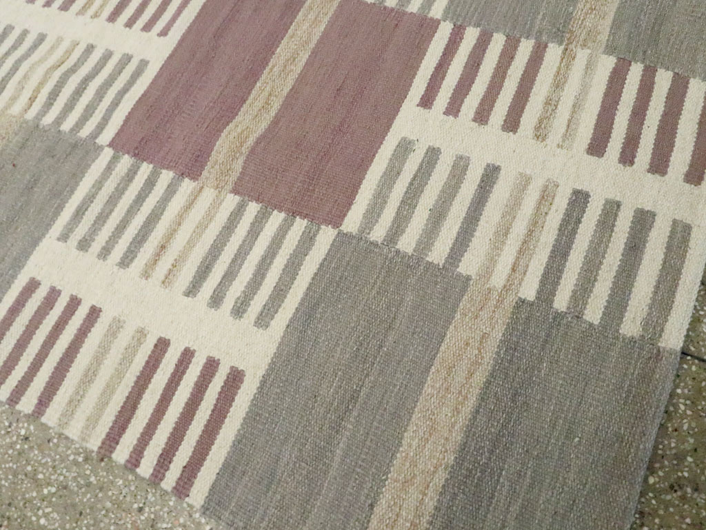 Modern Turkish Flatweave, No.29251 - Gsblank