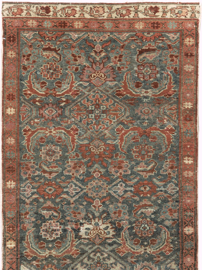 Vintage Persian Malayer Runner, No.29256 - Gsblank