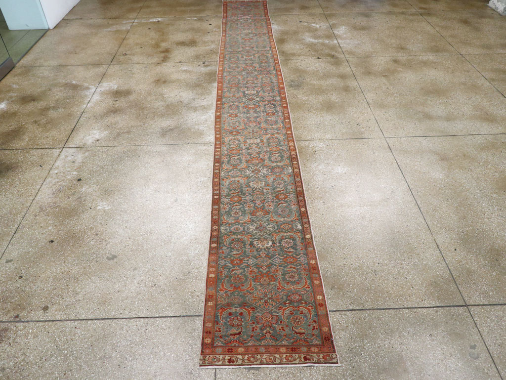Vintage Persian Malayer Runner, No.29256 - Gsblank