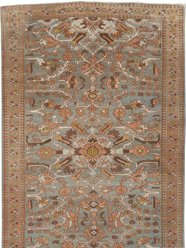 Antique Persian Malayer Long Runner, No.29259 - Gsblank