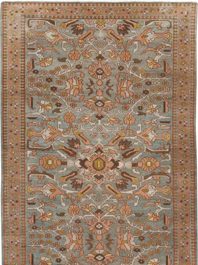 Antique Persian Malayer Long Runner, No.29259 - Gsblank