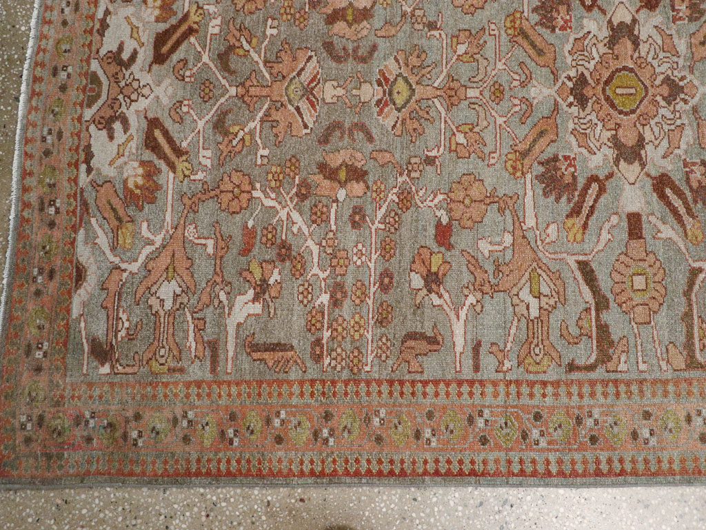 Antique Persian Malayer Long Runner, No.29259 - Gsblank