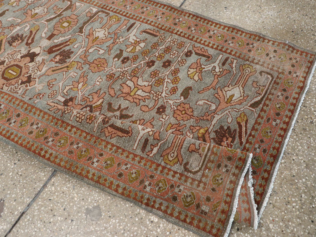 Antique Persian Malayer Long Runner, No.29259 - Gsblank