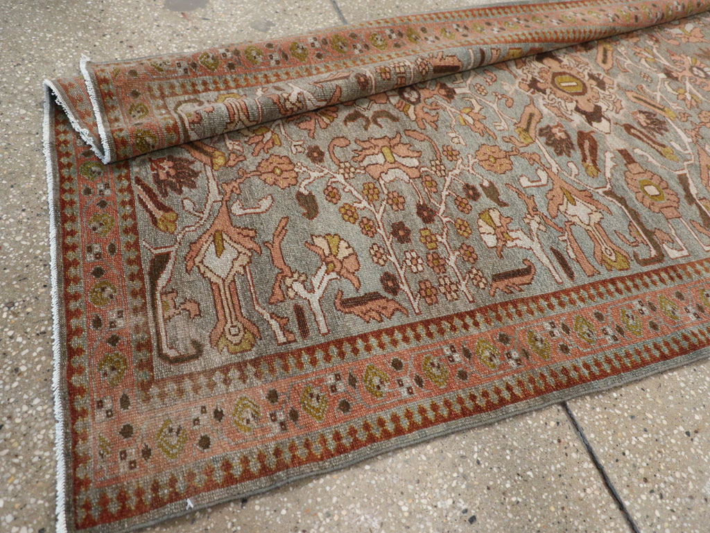 Antique Persian Malayer Long Runner, No.29259 - Gsblank
