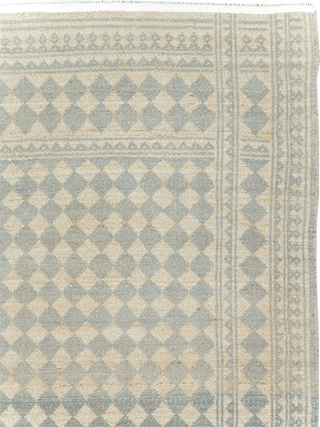 Mid-Century Vintage Persian Flatweave, No.29288 - Gsblank