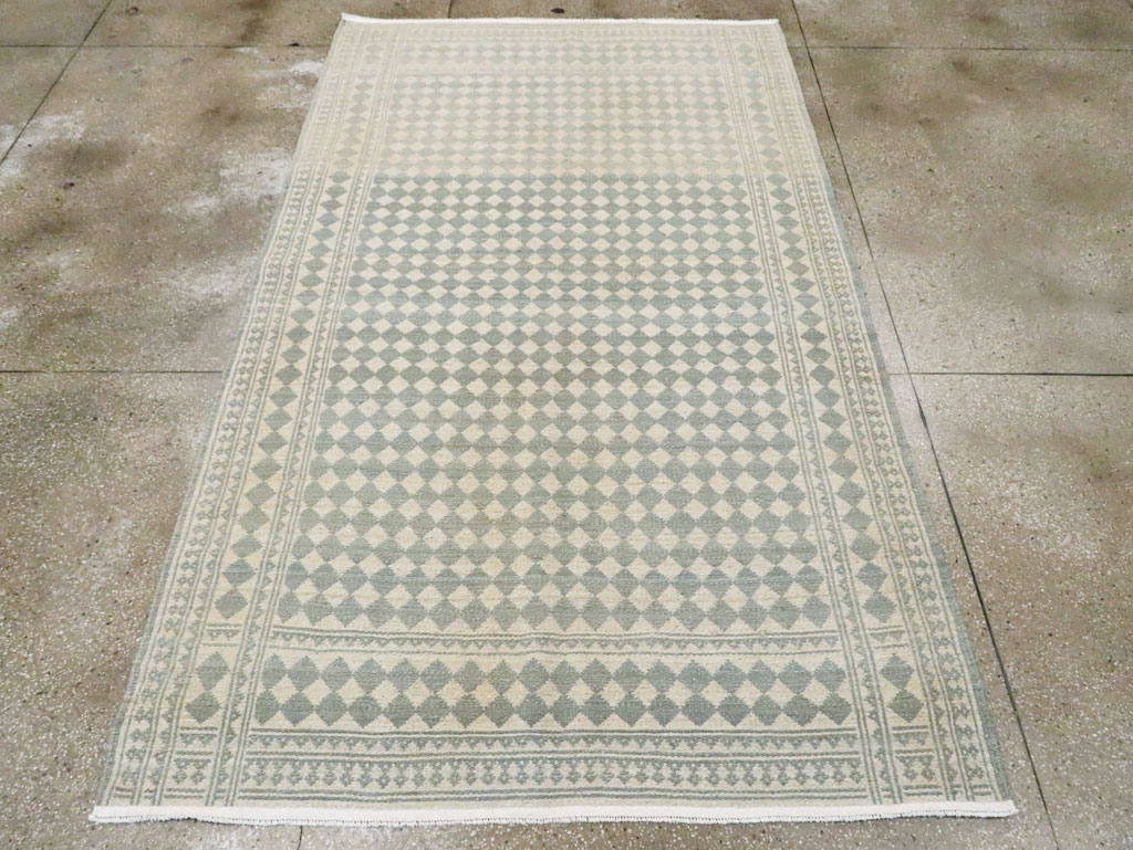 Mid-Century Vintage Persian Flatweave, No.29288 - Gsblank