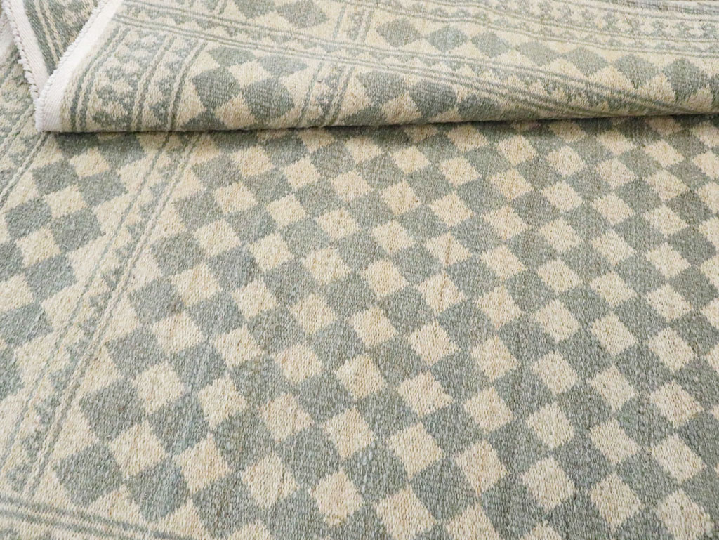 Mid-Century Vintage Persian Flatweave, No.29288 - Gsblank