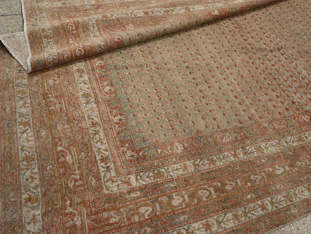 Antique Persian Malayer Long and Narrow Gallery Carpet, No.29334 - Gsblank