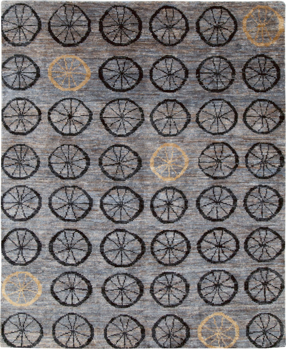 Contemporary Turkish Anatolian Room Size Carpet, No.29337 - Gsblank